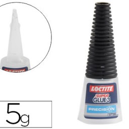 Pegamento adhesivo instantáneo Loctite Super Glue Precisión 5g.